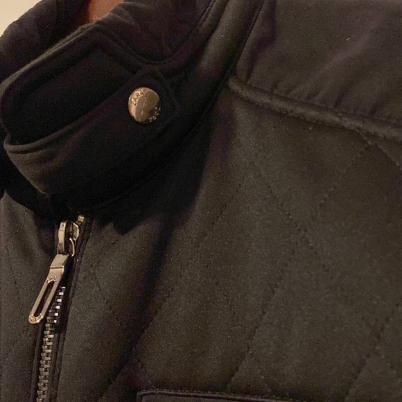 Zara mens black moto jacket size L - Picture 2 of 6